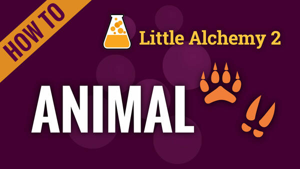 Video: How to make ANIMAL in Little Alchemy 2