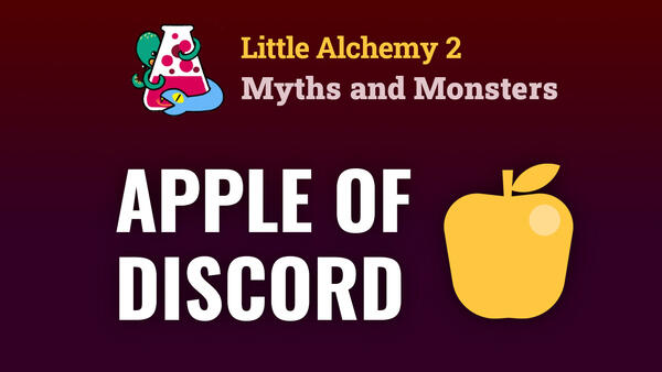 Video: How To Make The APPLE OF DISCORD In Little Alchemy 2 Myths and Monsters