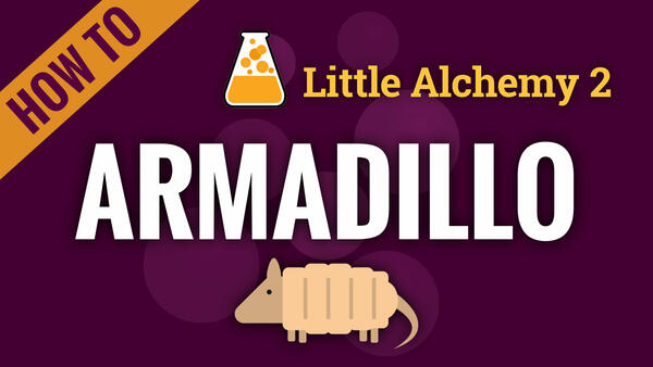 Video: How to make ARMADILLO in Little Alchemy 2