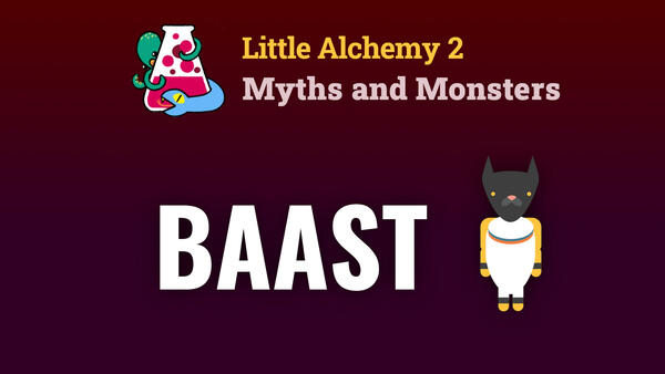 Video: How To Make BAAST In Little Alchemy 2 Myths and Monsters