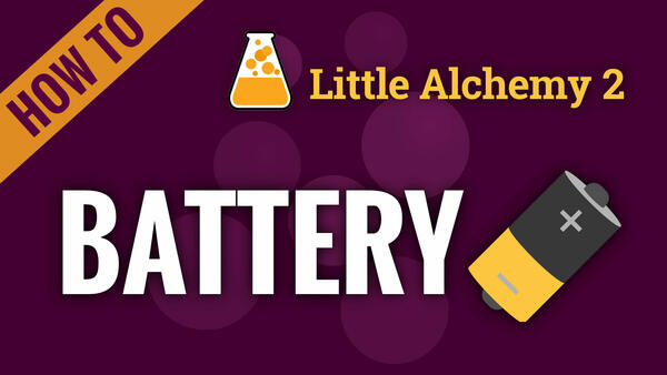 Video: How to make BATTERY in Little Alchemy 2