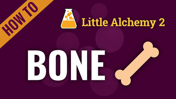 Video: How to make BONE in Little Alchemy 2