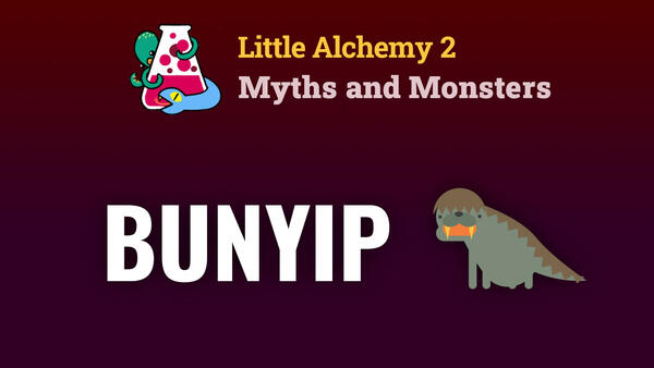 Video: How To Make BUNYIP In Little Alchemy 2 Myths and Monsters