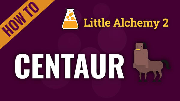 Video: How to make CENTAUR in Little Alchemy 2