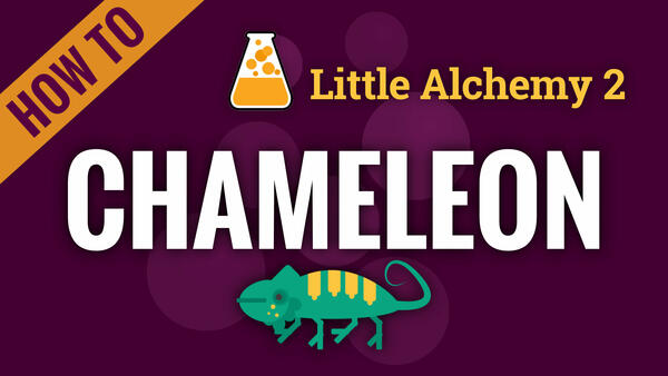 Video: How to make CHAMELEON in Little Alchemy 2