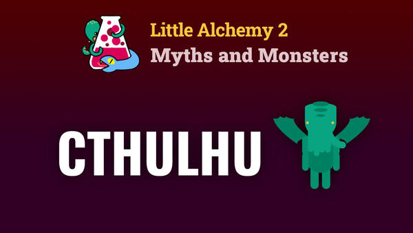 Video: How To Make CTHULHU In Little Alchemy 2 Myths and Monsters
