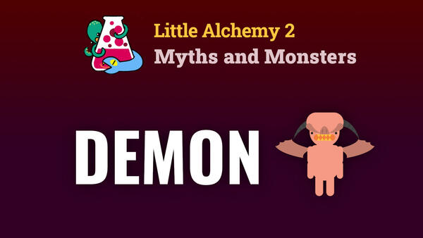 Video: DEMON In Little Alchemy 2 Myths and Monsters