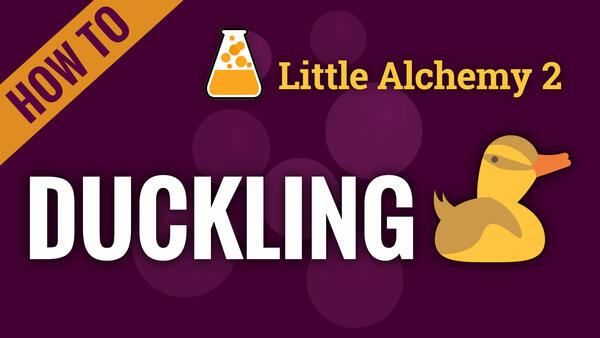 Video: How to make DUCKLING in Little Alchemy 2