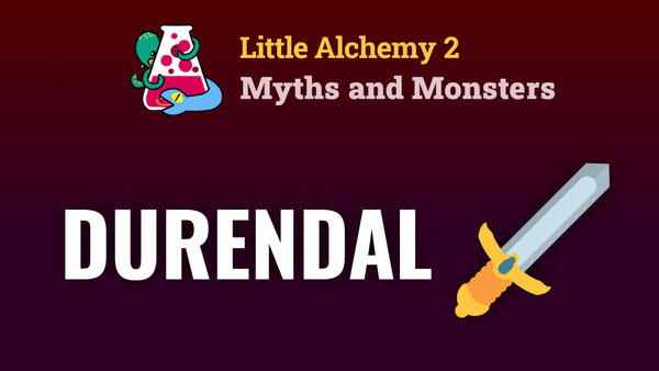 Video: How To Make DURENDAL In Little Alchemy 2 Myths and Monsters