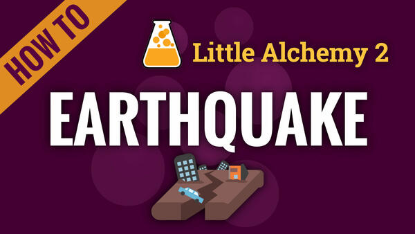 Video: How to make EARTHQUAKE in Little Alchemy 2