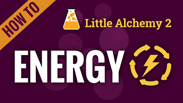 Video: How to make ENERGY in Little Alchemy 2