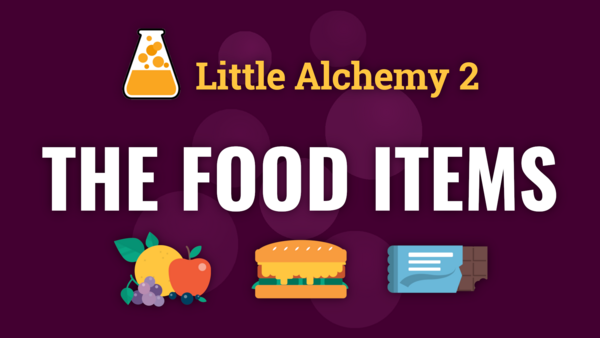 Video: How to make ALL FOOD ITEMS in Little Alchemy 2