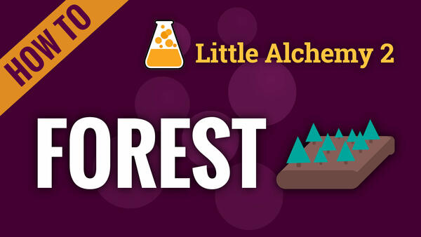 Video: How to make FOREST in Little Alchemy 2