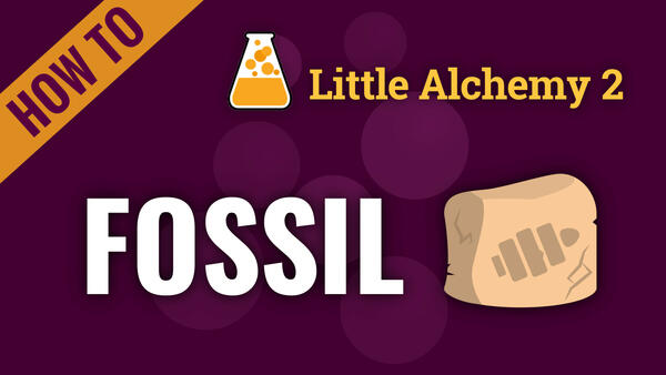 Video: How to make FOSSIL in Little Alchemy 2