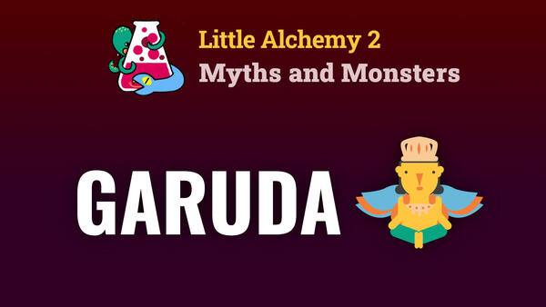 Video: How to make GARUDA in Little Alchemy 2 Myths and Monsters