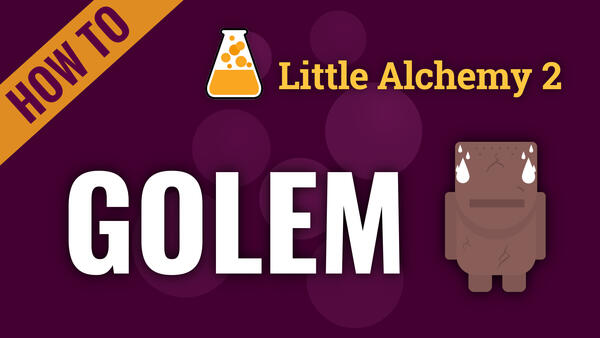 Video: How to make GOLEM in Little Alchemy 2