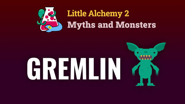 Video: How To Make A GREMLIN In Little Alchemy 2 Myths and Monsters