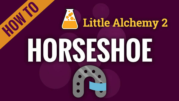 Video: How to make HORSESHOE in Little Alchemy 2