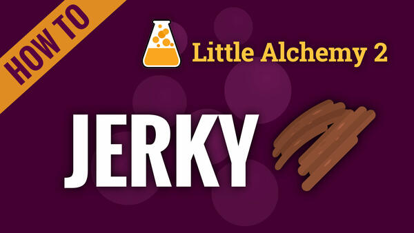 Video: How to make JERKY in Little Alchemy 2