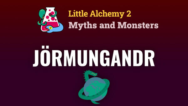 Video: How to make JÖRMUNGANDR in Little Alchemy 2 Myths and Monsters