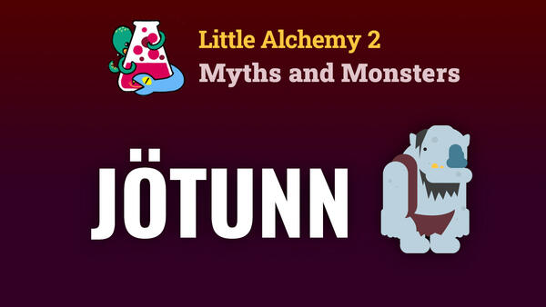 Video: How to make a JÖTUNN in Little Alchemy 2 Myths and Monsters
