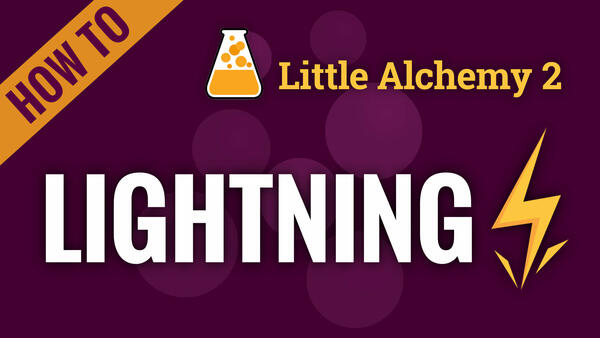 Video: How to make LIGHTNING in Little Alchemy 2