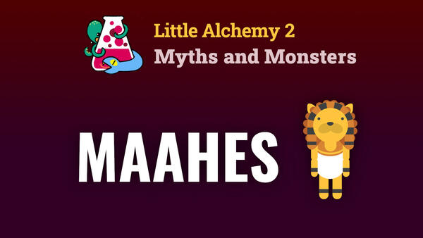 Video: How to make MAAHES in Little Alchemy 2 Myths and Monsters