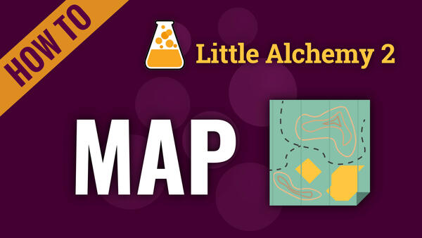 Video: How to make MAP in Little Alchemy 2