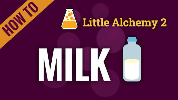 Video: How to make MILK in Little Alchemy 2