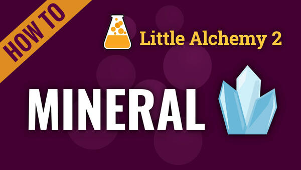 Video: How to make MINERAL in Little Alchemy 2 Complete Solution