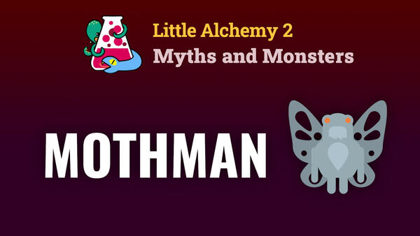 Video: How To Make The MOTHMAN In Little Alchemy 2 Myths and Monsters