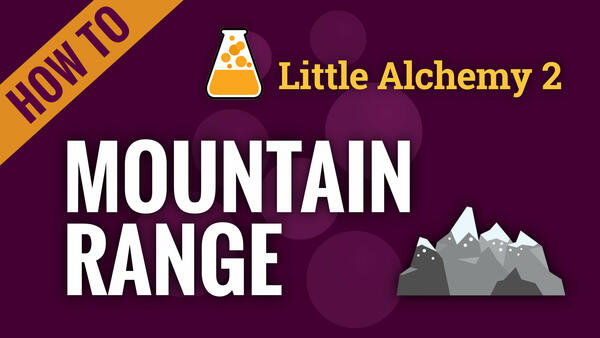Video: How to make MOUNTAIN RANGE in Little Alchemy 2