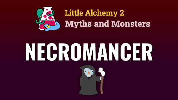 Video: How To Make The NECROMANCER In Little Alchemy 2 Myths and Monsters