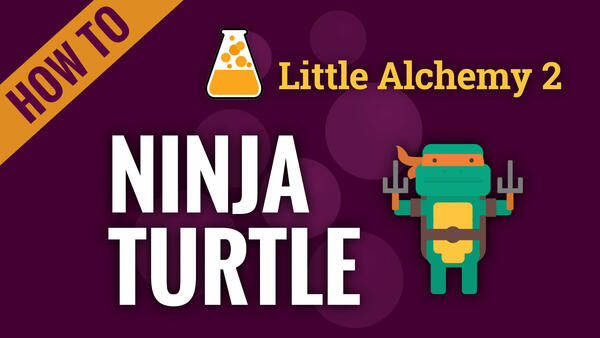 Video: How to make NINJA TURTLE in Little Alchemy 2