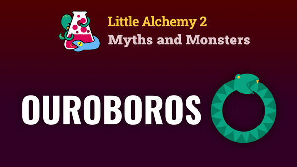 Video: How To Make OUROBOROS In Little Alchemy 2 Myths and Monsters