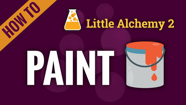 Video: How to make PAINT in Little Alchemy 2