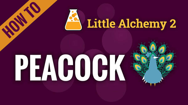 Video: How to make PEACOCK in Little Alchemy 2