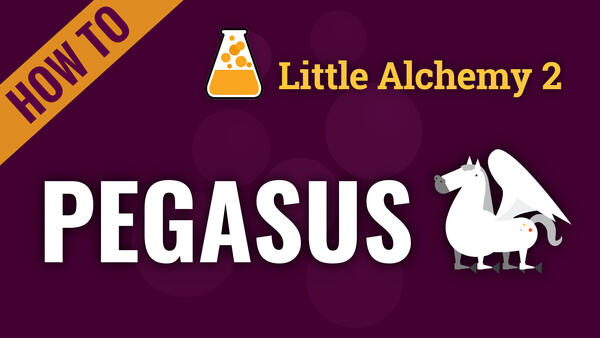 Video: How to make PEGASUS in Little Alchemy 2