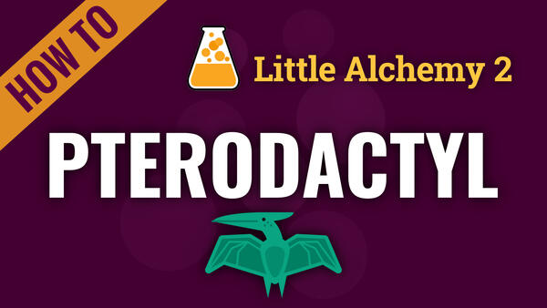 Video: How to make PTERODACTYL in Little Alchemy 2