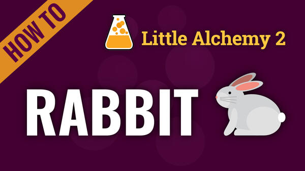 Video: How to make RABBIT in Little Alchemy 2