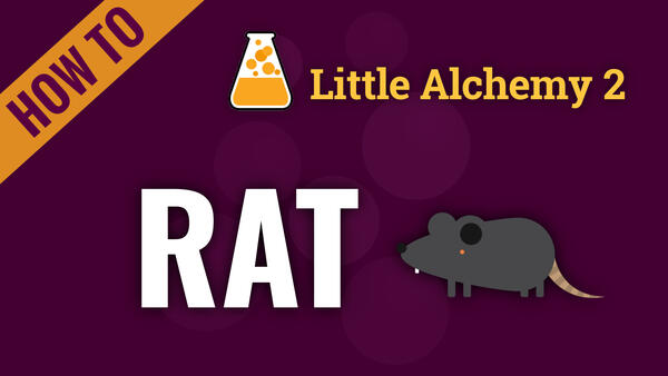 Video: How to make RAT in Little Alchemy 2