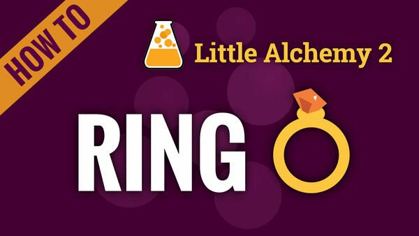 Video: How to make RING in Little Alchemy 2
