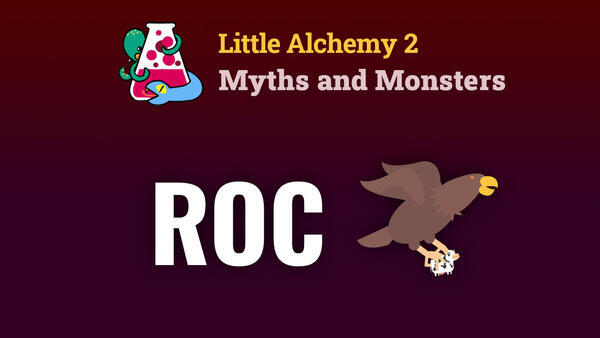 Video: How to make the ROC in Little Alchemy 2 Myths and Monsters