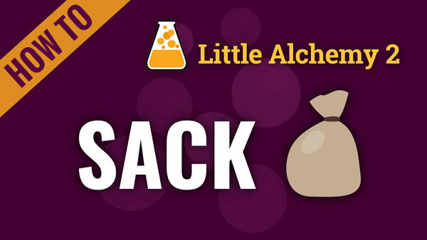 Video: How to make SACK in Little Alchemy 2
