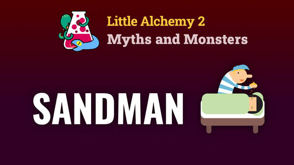 Video: How To Make The SANDMAN In Little Alchemy 2 Myths and Monsters