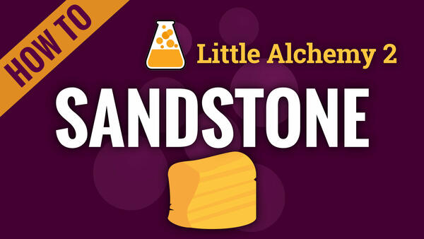 Video: How to make SANDSTONE in Little Alchemy 2