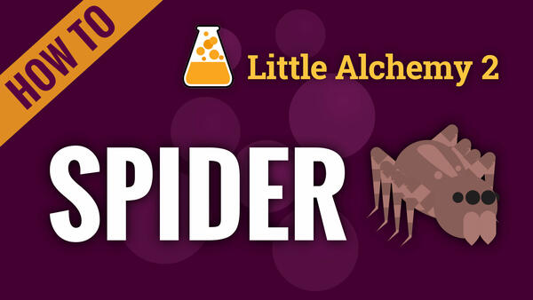 Video: How to make SPIDER in Little Alchemy 2