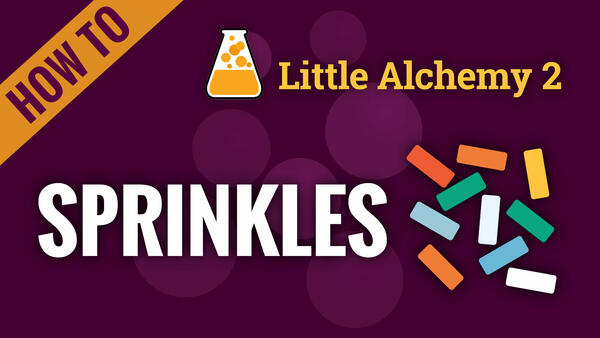 Video: How to make SPRINKLES in Little Alchemy 2