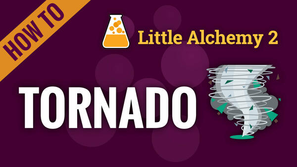 Video: How to make TORNADO in Little Alchemy 2