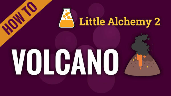 Video: How to make VOLCANO in Little Alchemy 2